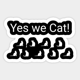 Yes we cat! persian gift Sticker